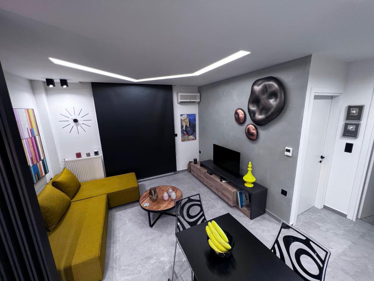 Апартаменты Vyron 1 Elegance Неа-Миханиона Экстерьер фото